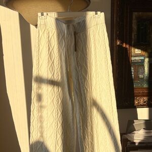 Skims cableknit straight pants